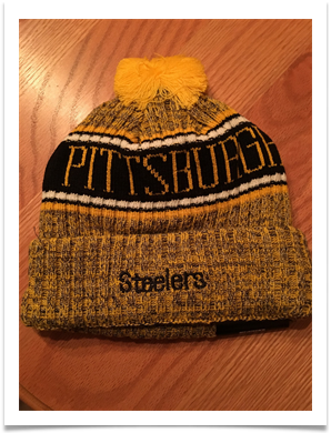 PITTSBURGH STEELERS </BR>KNIT HAT 2 $20.00